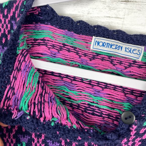 Womens vintage Northern Isles knitted sweater - Picture 4 of 4